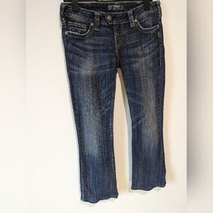 Silver Jeans Tuesday W30 L33 Dark Wash Flare Jeans
